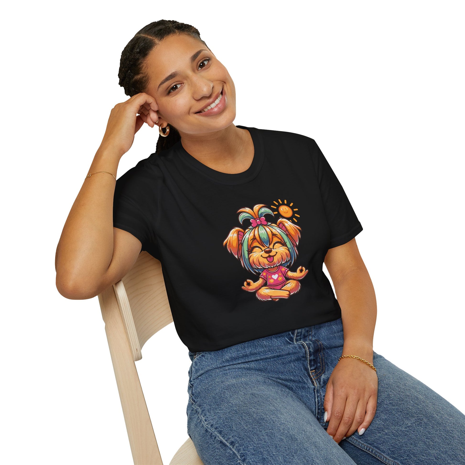 Dog Yoga Unisex T-Shirt