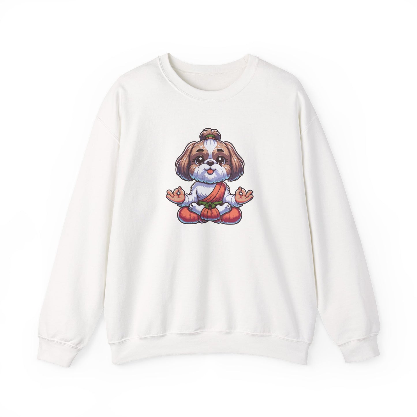 Dog Yoga Crewneck Sweatshirt