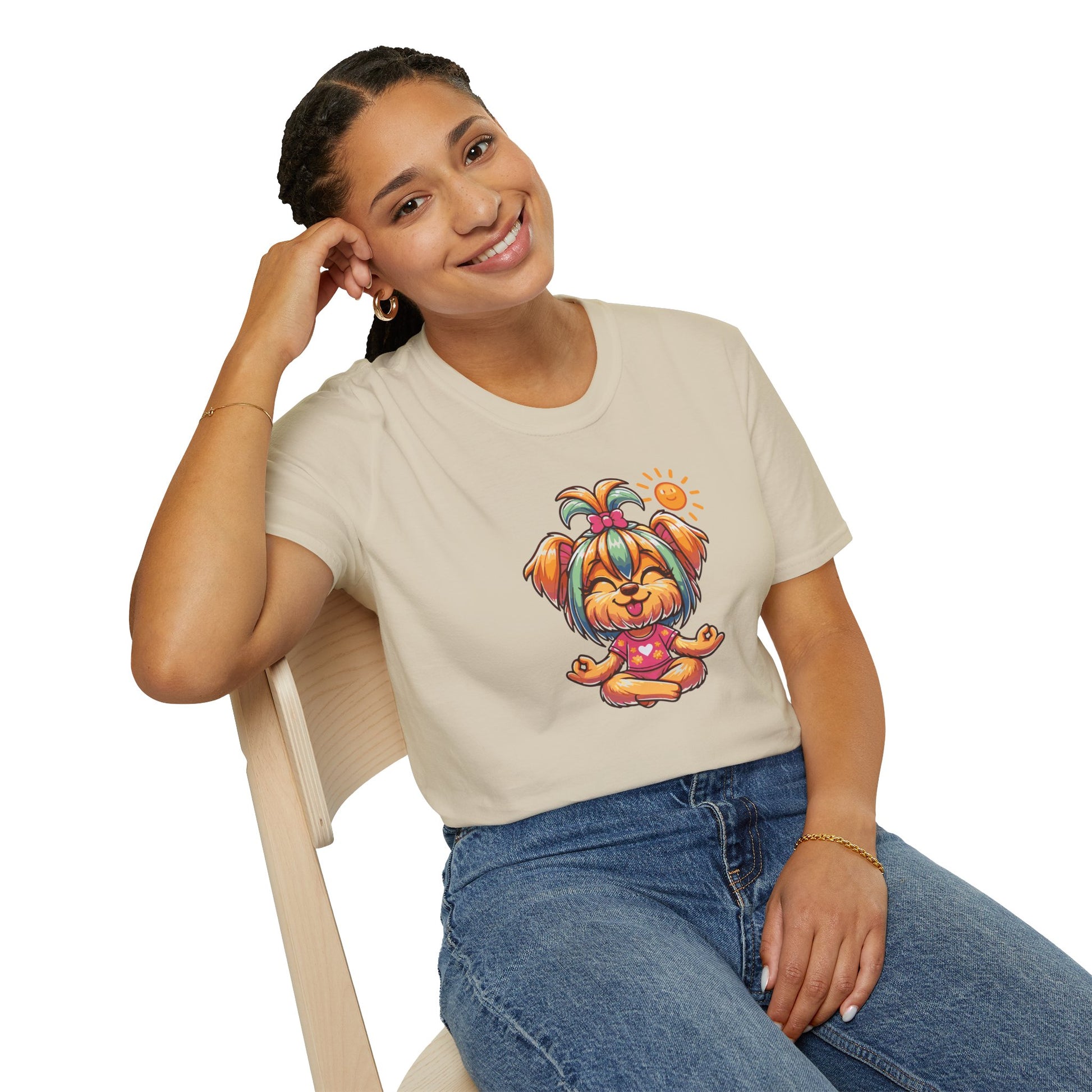 Dog Yoga Unisex T-Shirt