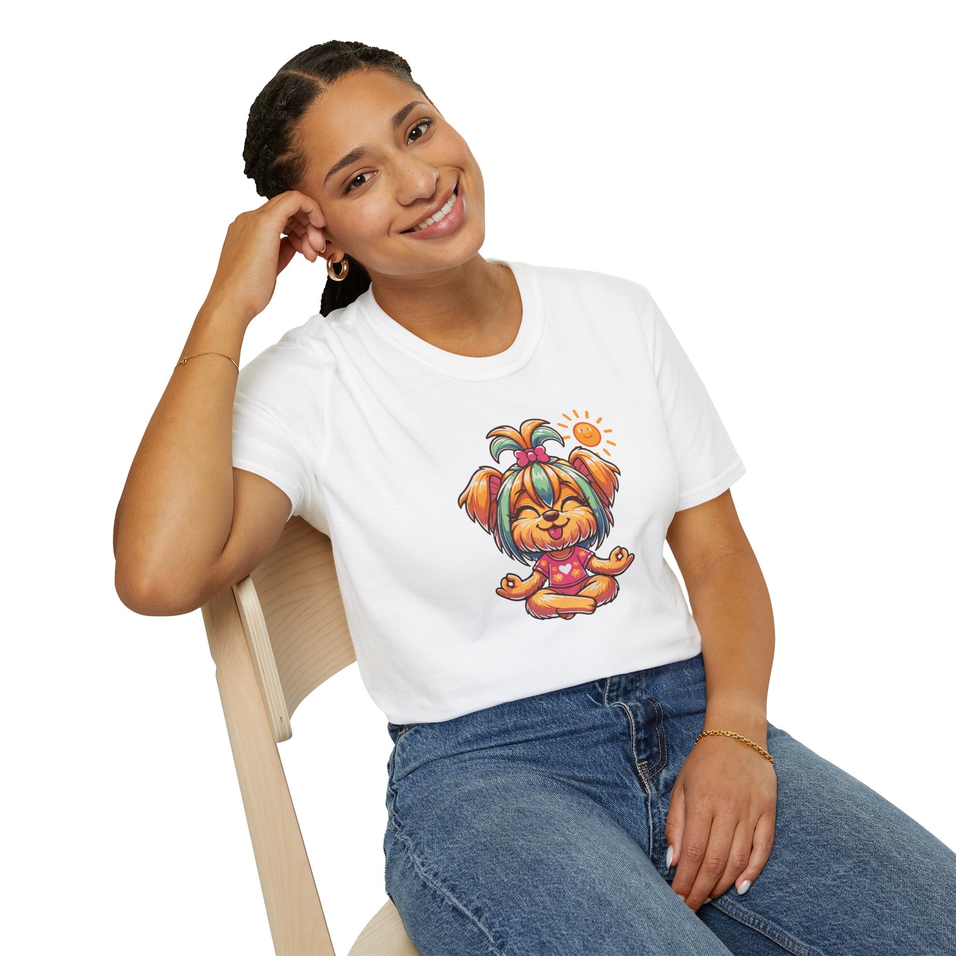 Dog Yoga Unisex T-Shirt