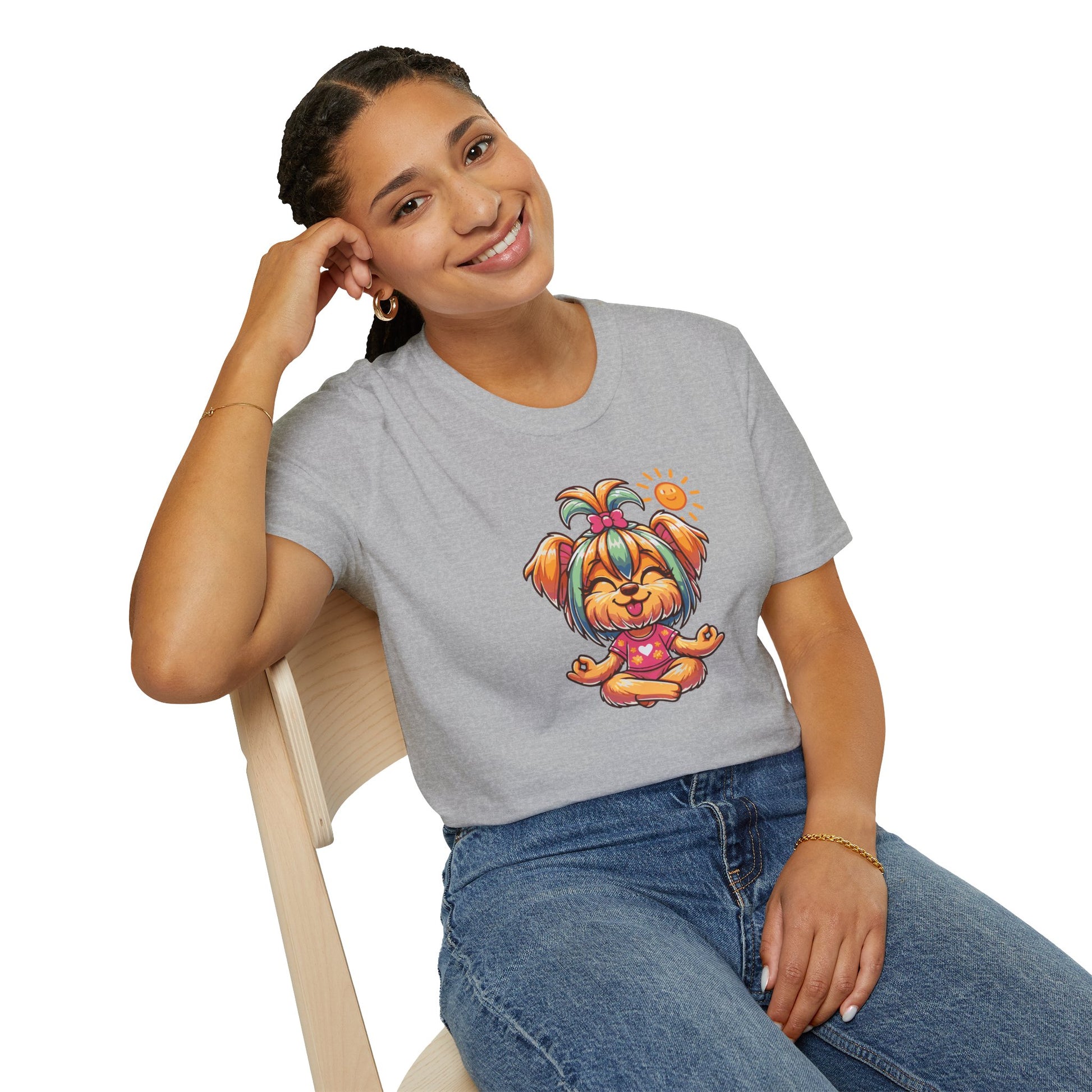 Dog Yoga Unisex T-Shirt