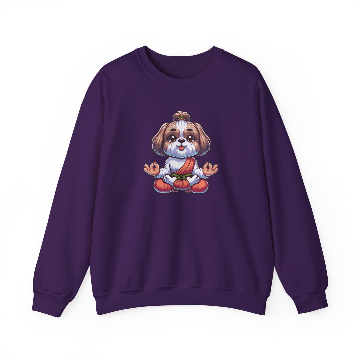 Dog Yoga Crewneck Sweatshirt