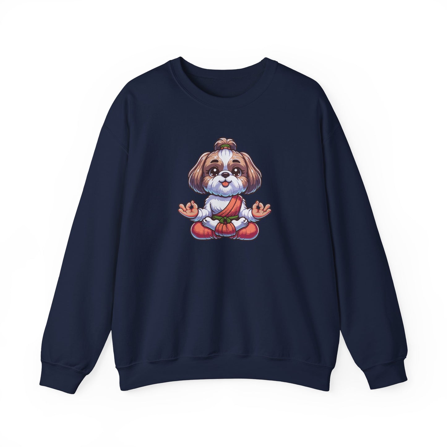 Dog Yoga Crewneck Sweatshirt