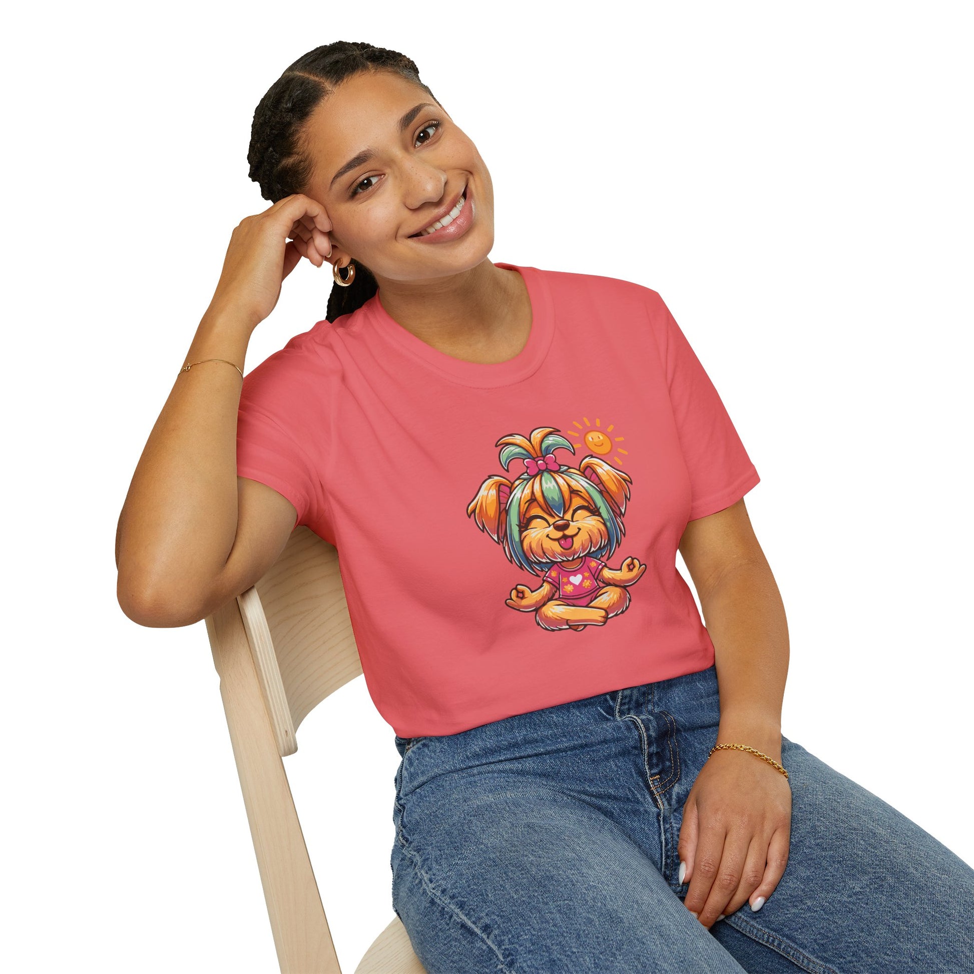 Dog Yoga Unisex T-Shirt