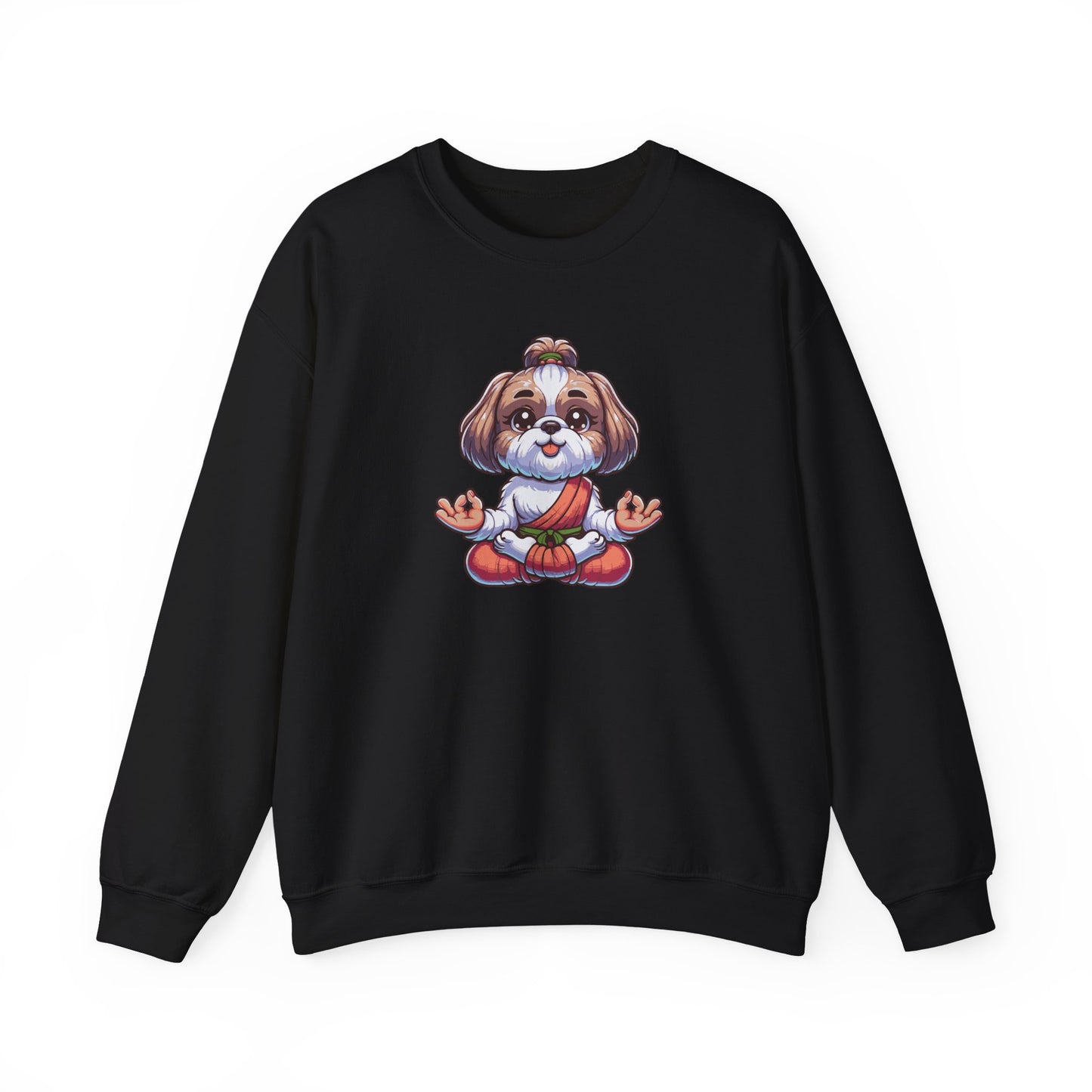 Dog Yoga Crewneck Sweatshirt