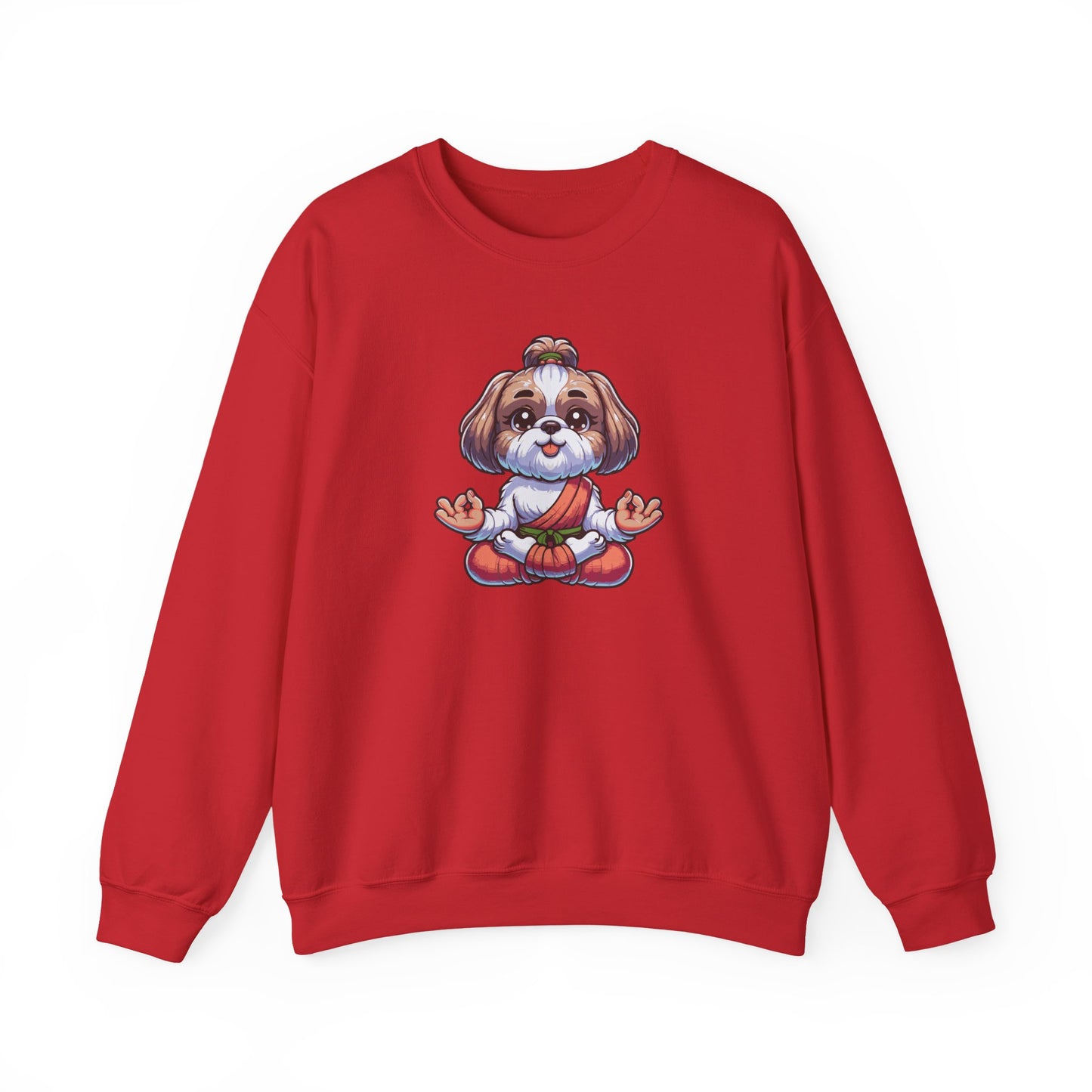 Dog Yoga Crewneck Sweatshirt
