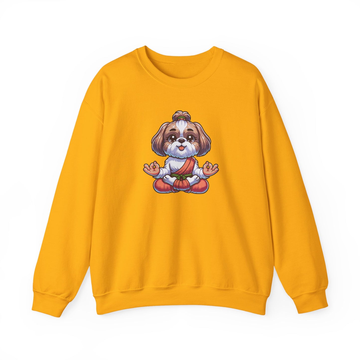 Dog Yoga Crewneck Sweatshirt