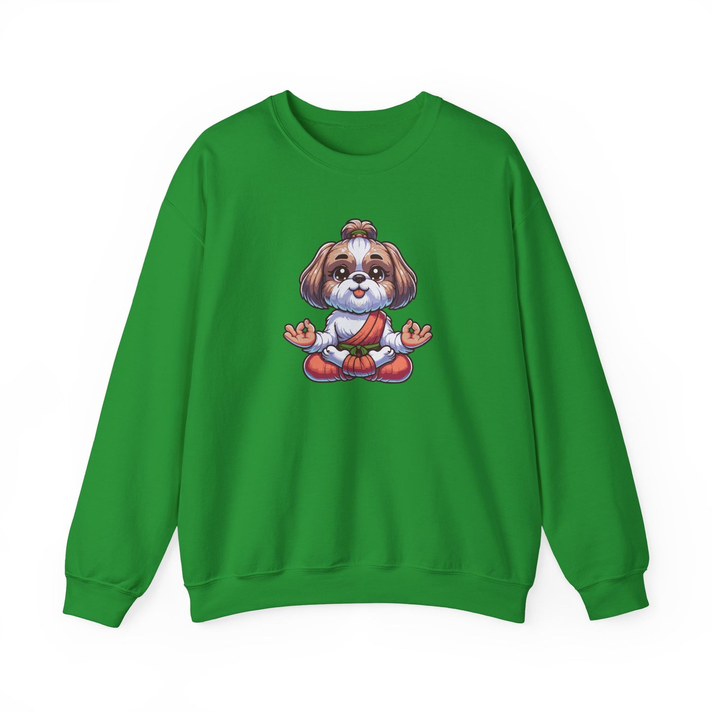 Dog Yoga Crewneck Sweatshirt