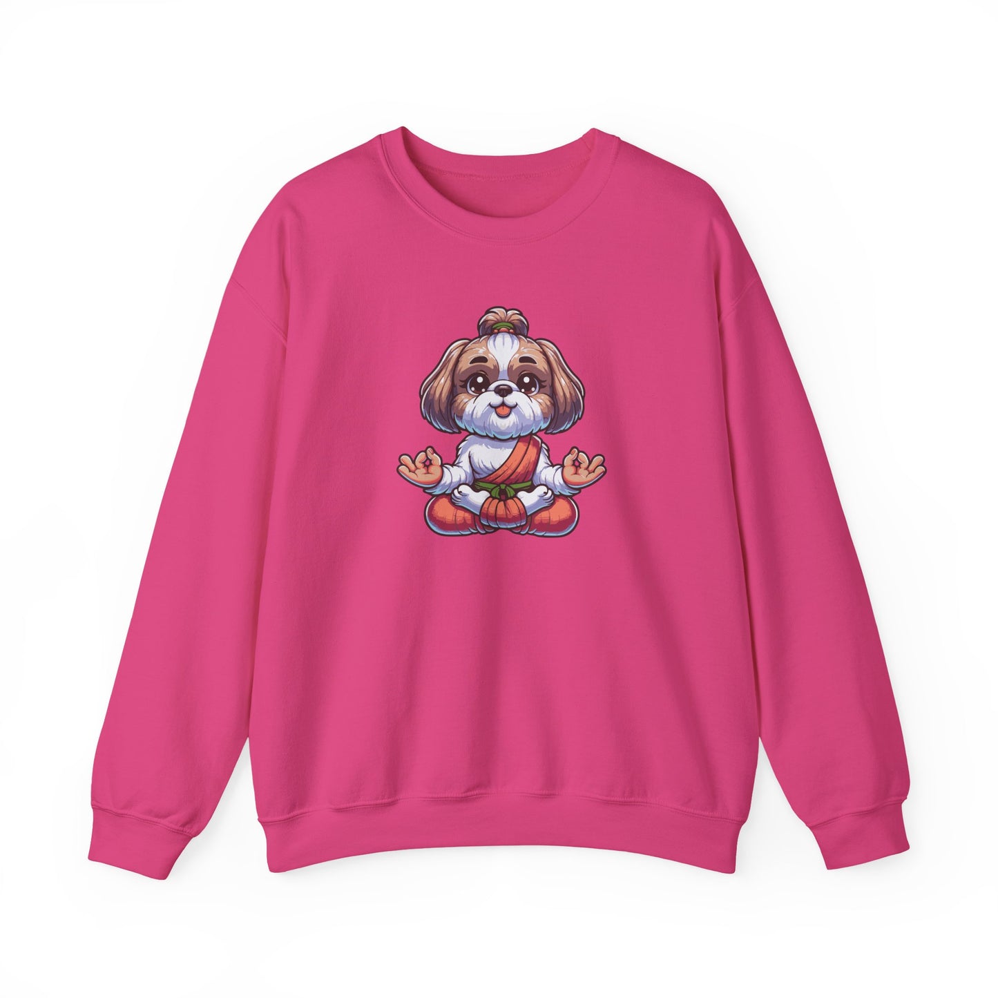 Dog Yoga Crewneck Sweatshirt