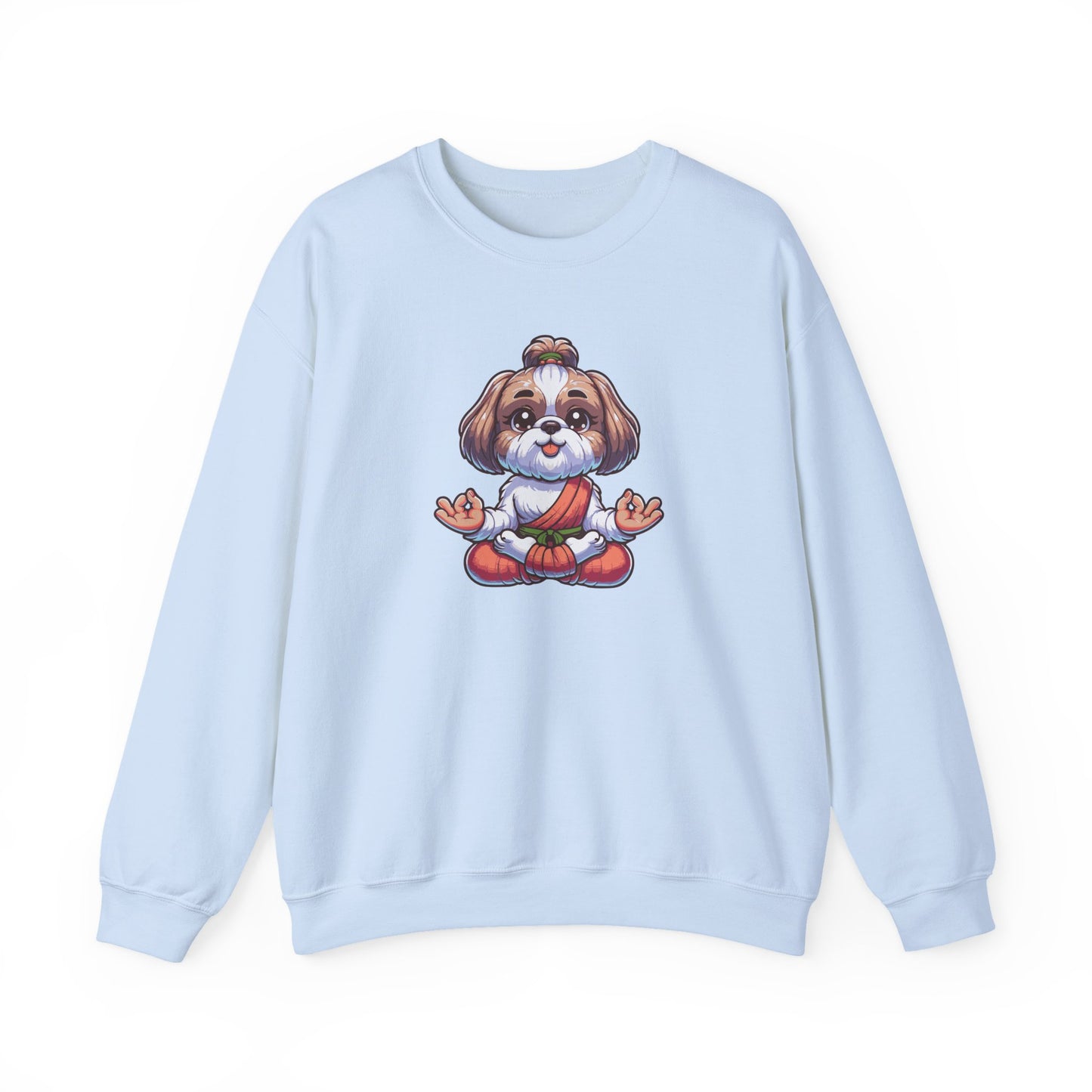 Dog Yoga Crewneck Sweatshirt