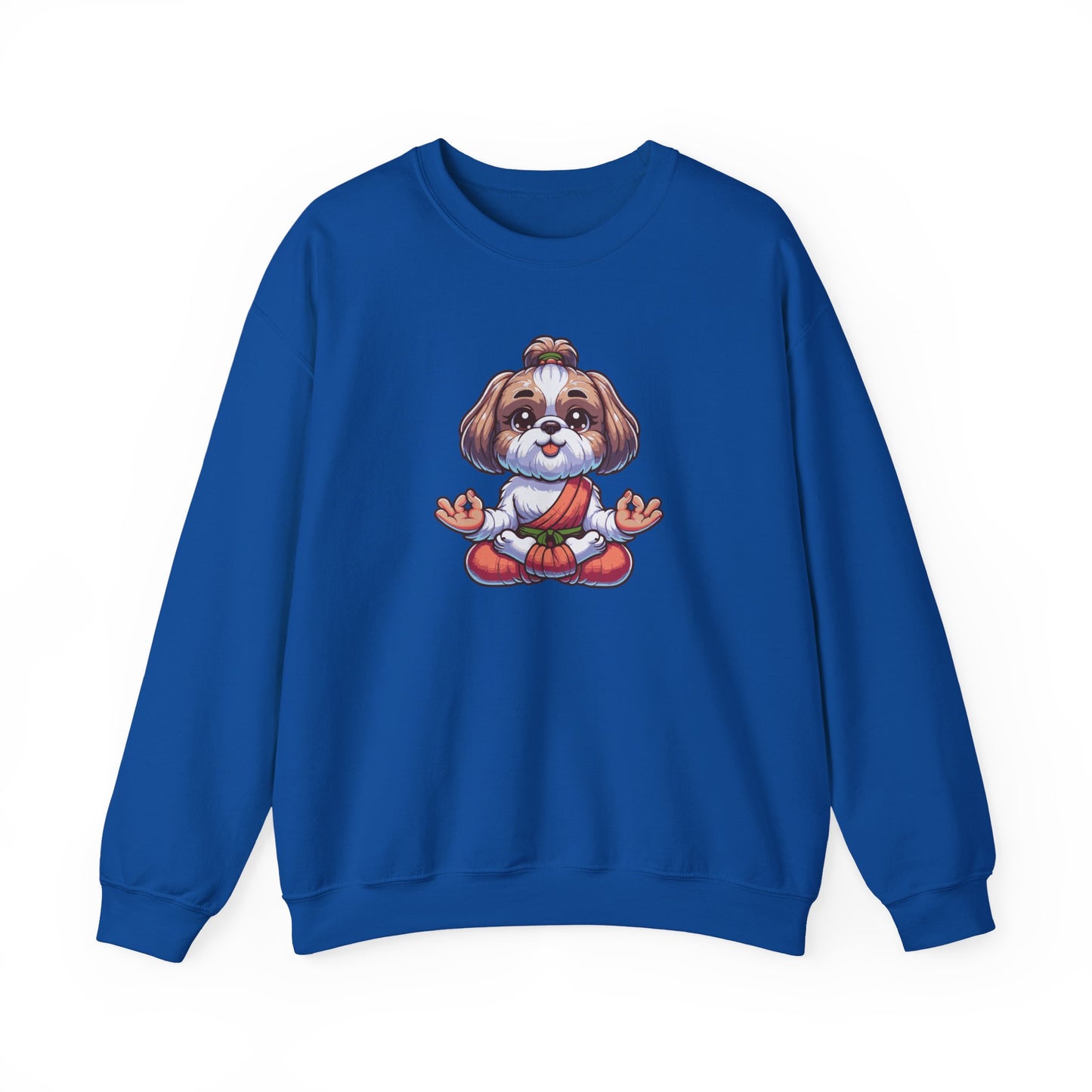 Dog Yoga Crewneck Sweatshirt