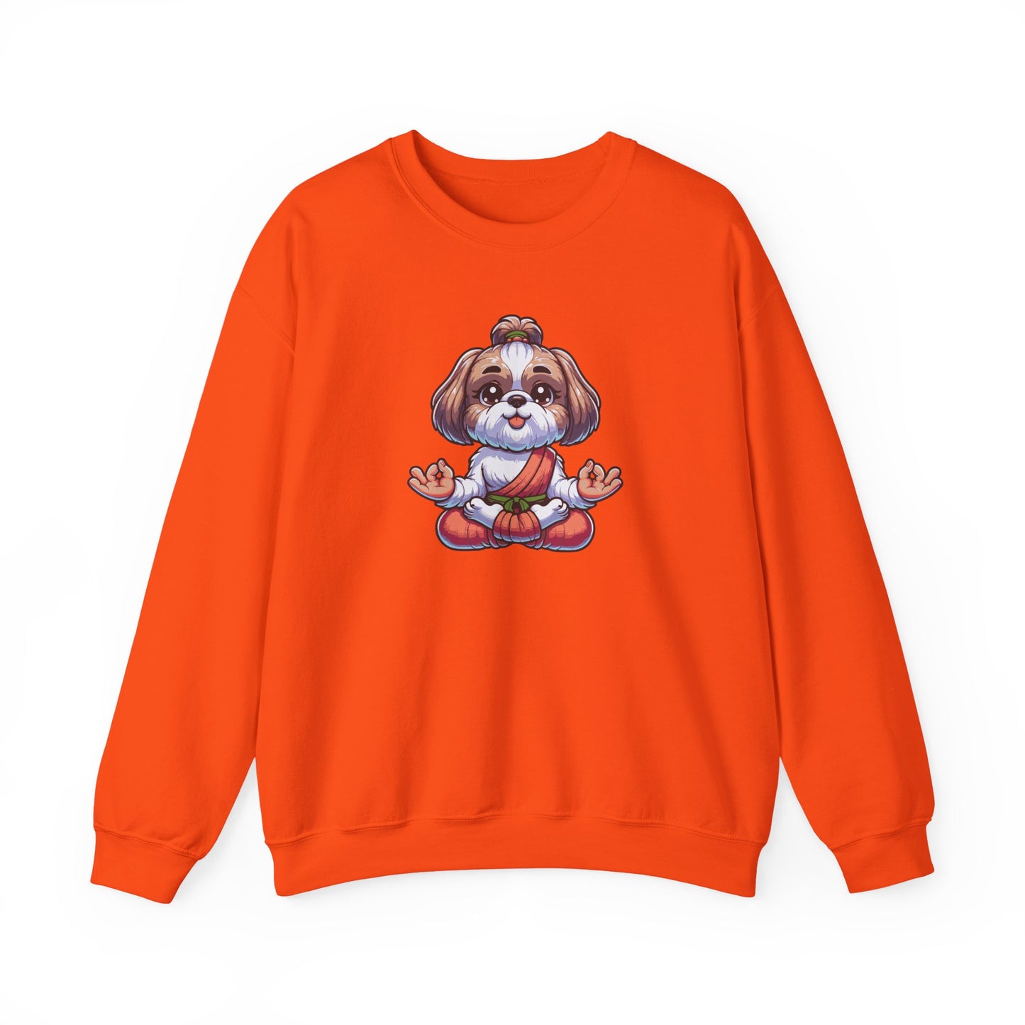 Dog Yoga Crewneck Sweatshirt