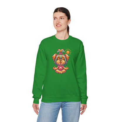 Dog Yoga Unisex Crewneck Sweatshirt