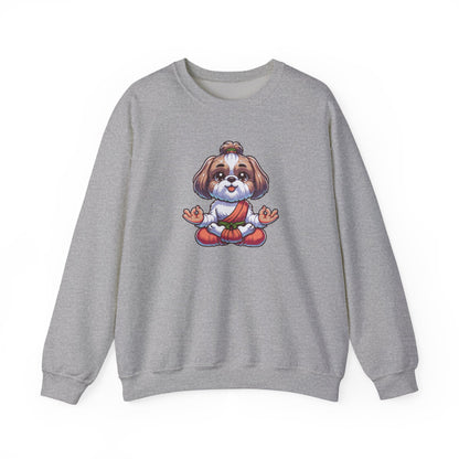 Dog Yoga Crewneck Sweatshirt