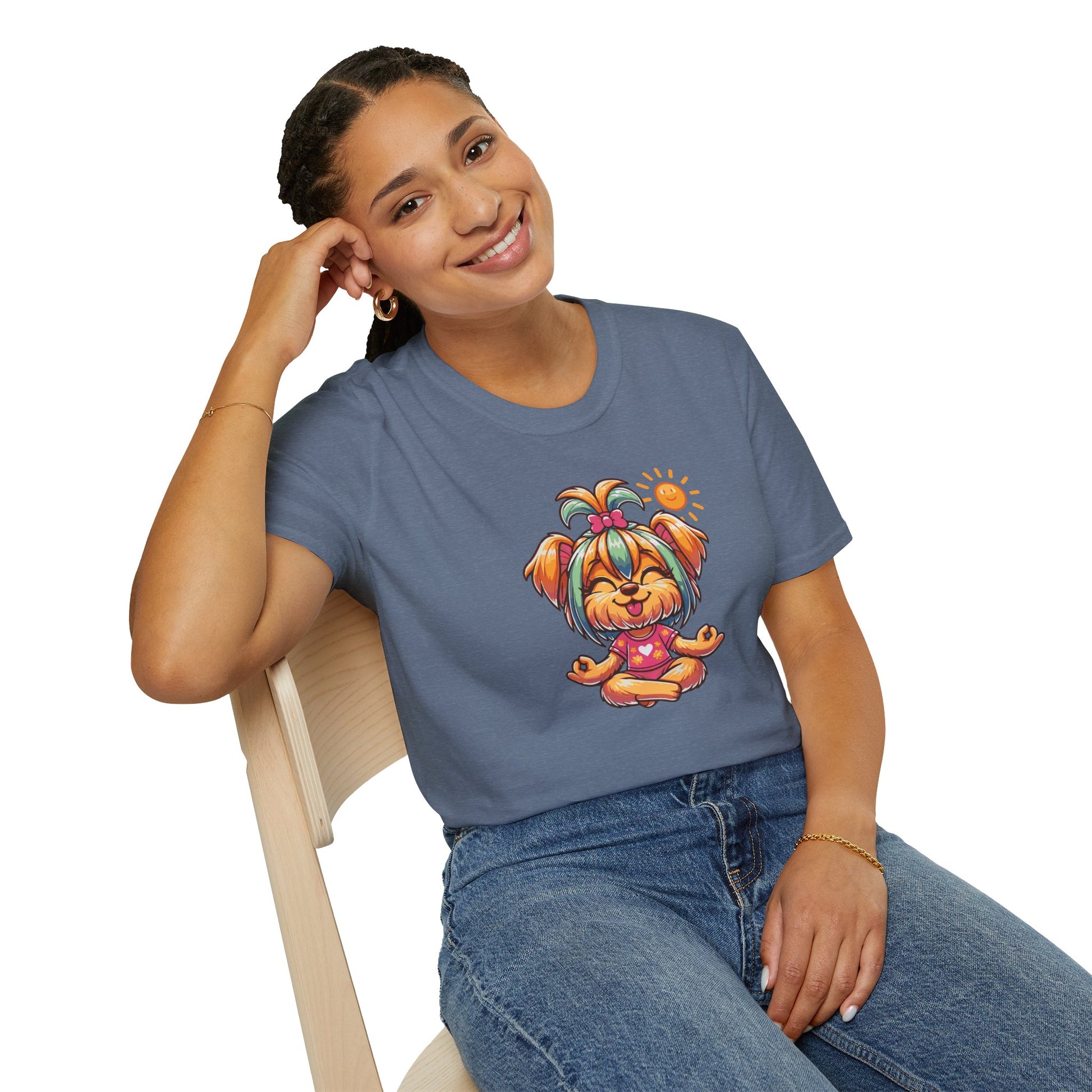 Dog Yoga Unisex T-Shirt