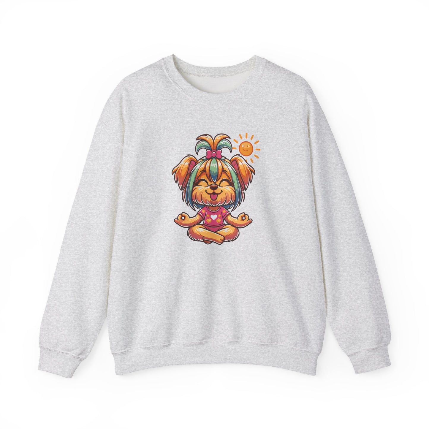 Dog Yoga Unisex Crewneck Sweatshirt