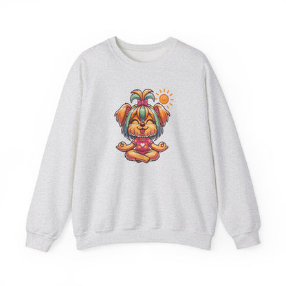 Dog Yoga Unisex Crewneck Sweatshirt