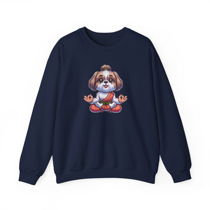 Dog Yoga Crewneck Sweatshirt