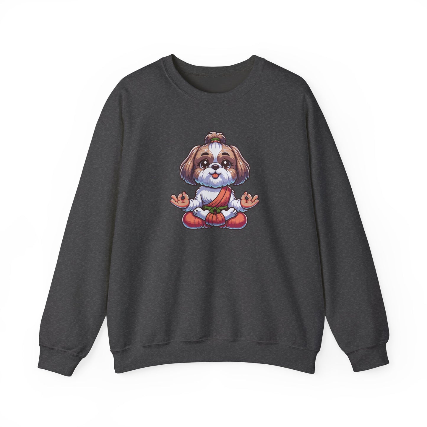 Dog Yoga Crewneck Sweatshirt