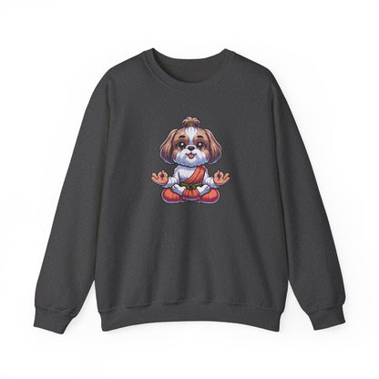 Dog Yoga Crewneck Sweatshirt