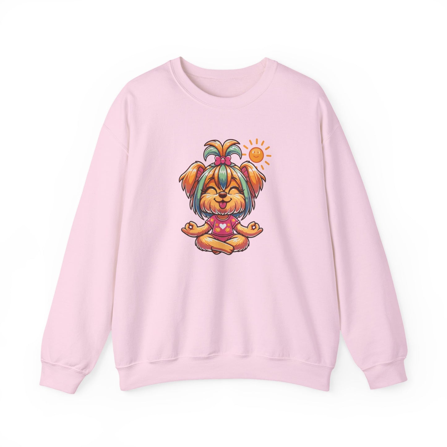 Dog Yoga Unisex Crewneck Sweatshirt