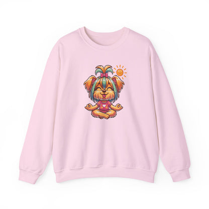 Dog Yoga Unisex Crewneck Sweatshirt