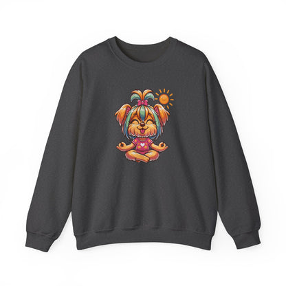 Dog Yoga Unisex Crewneck Sweatshirt