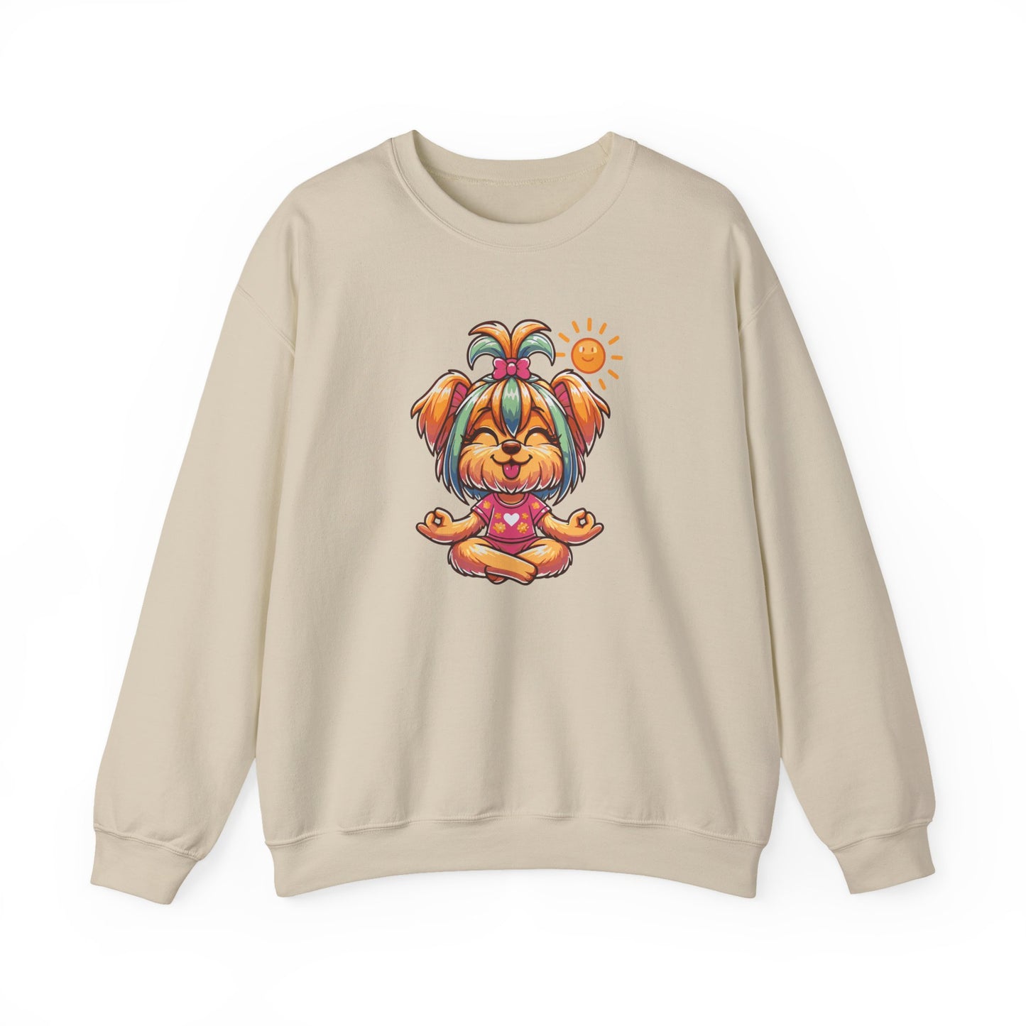 Dog Yoga Unisex Crewneck Sweatshirt
