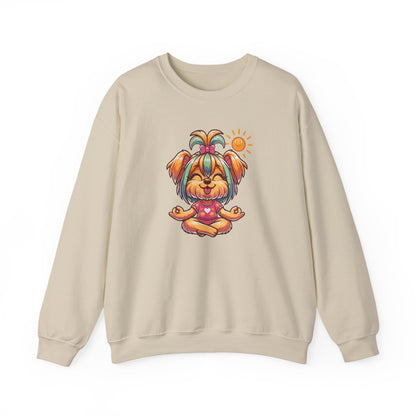Dog Yoga Unisex Crewneck Sweatshirt