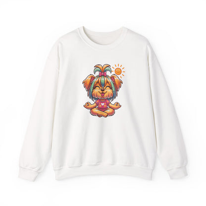 Dog Yoga Unisex Crewneck Sweatshirt