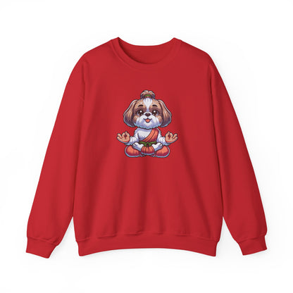 Dog Yoga Crewneck Sweatshirt