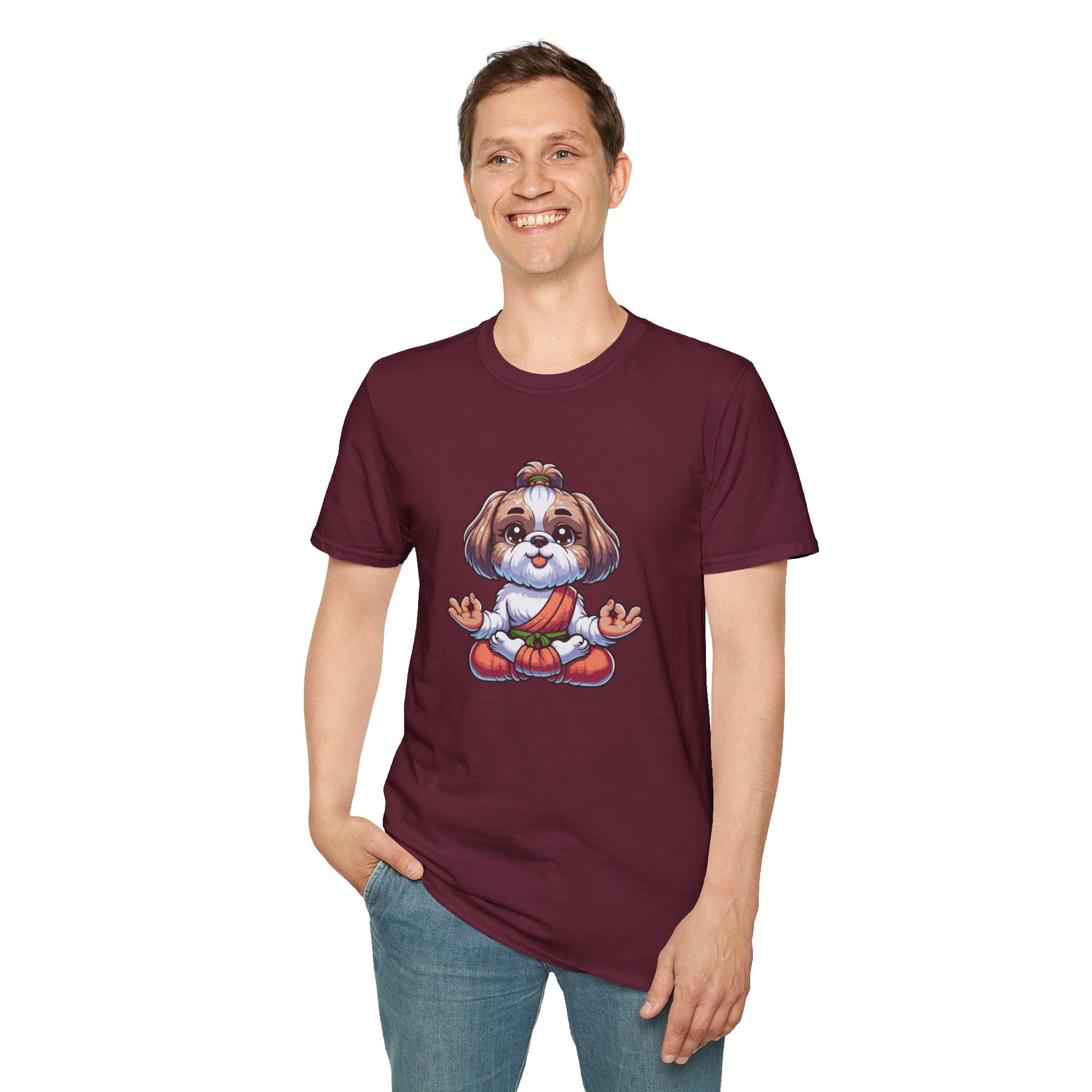 Dog Yoga Unisex T-Shirt