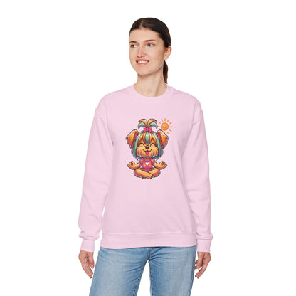 Dog Yoga Unisex Crewneck Sweatshirt