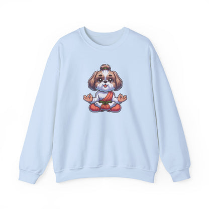 Dog Yoga Crewneck Sweatshirt