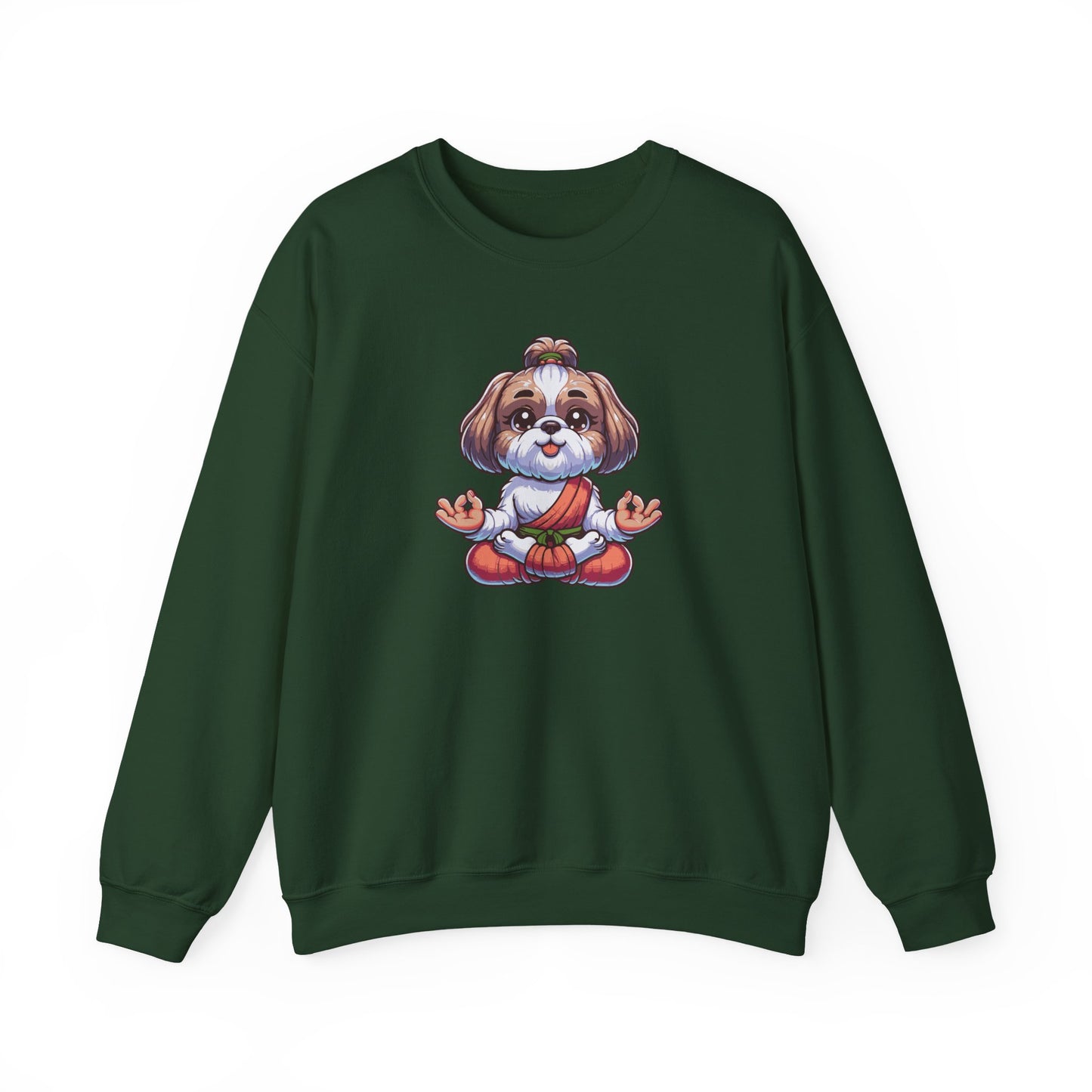 Dog Yoga Crewneck Sweatshirt