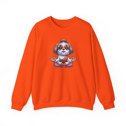Dog Yoga Crewneck Sweatshirt