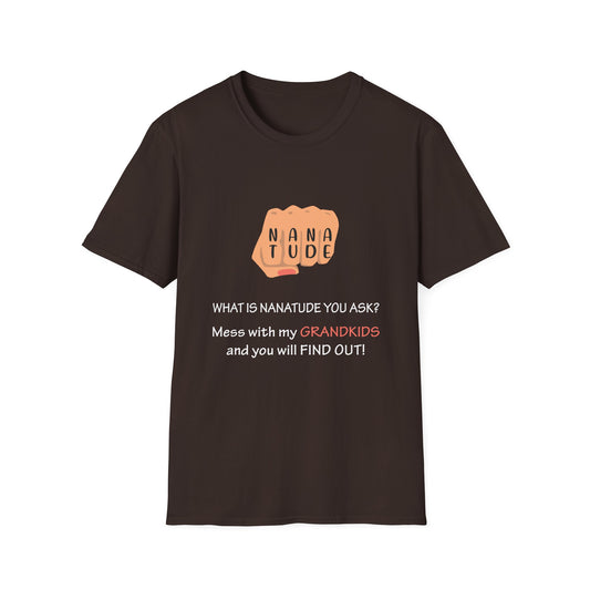 Nanatude! Hurt my grandkids and find out T-Shirt