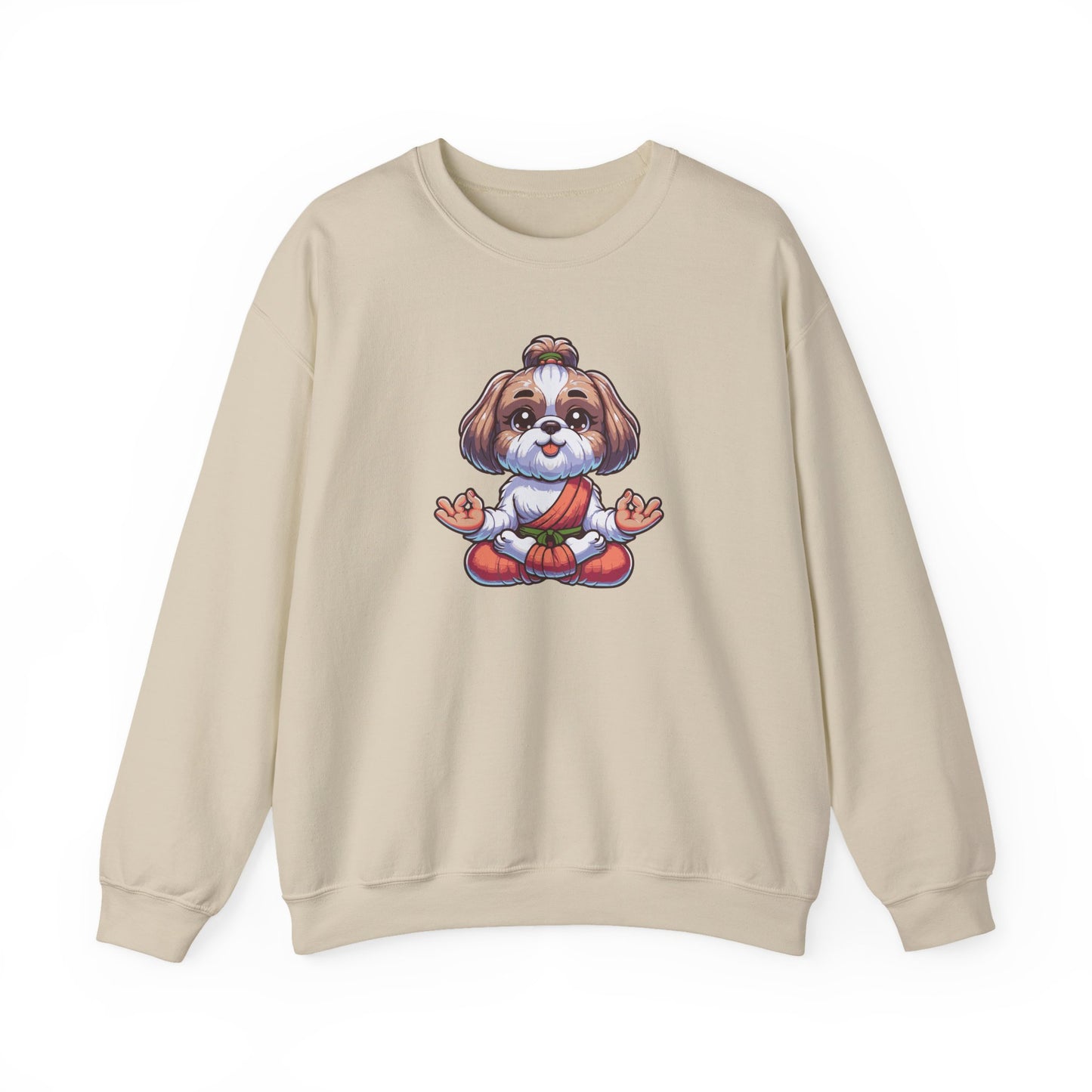Dog Yoga Crewneck Sweatshirt