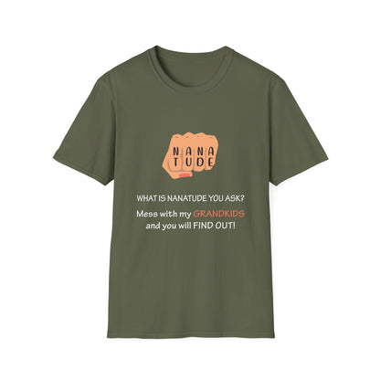 Nanatude! Hurt my grandkids and find out T-Shirt